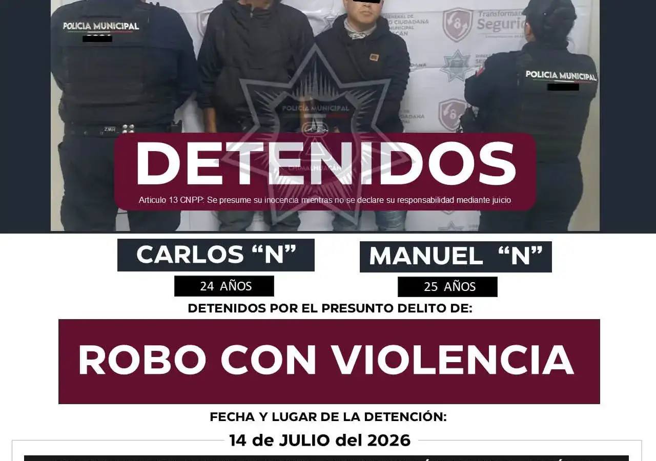 Patrulla de policía municipal de Chimalhuacán durante un operativo