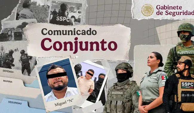 Fuerzas de seguridad durante un operativo en Oaxaca
