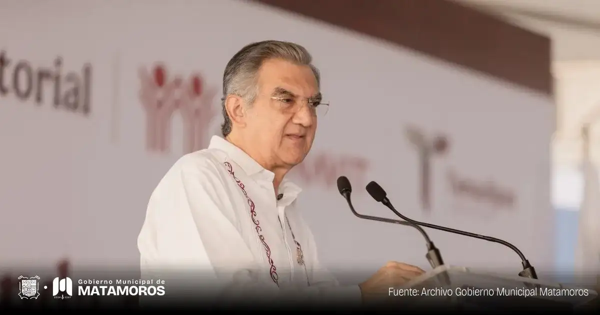 Vía urbana en Matamoros, Tamaulipas, donde se proyecta un puente vehicular