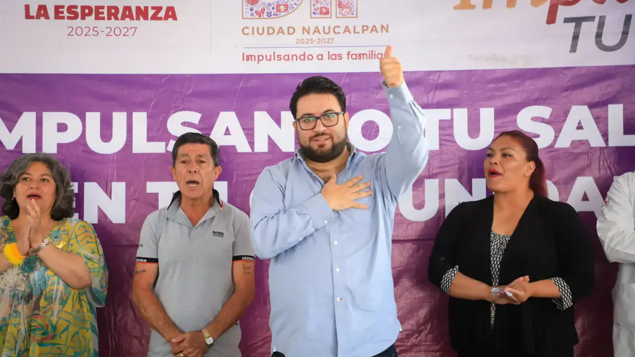Jornada de servicios médicos gratuitos en una colonia de Naucalpan