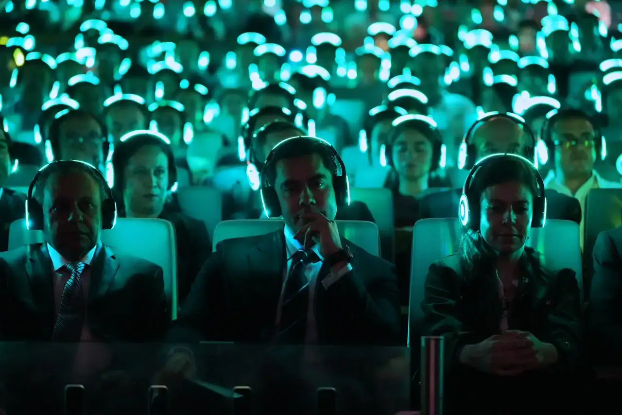 Participantes durante la inauguración del congreso nacional de la industria de reuniones en Querétaro
