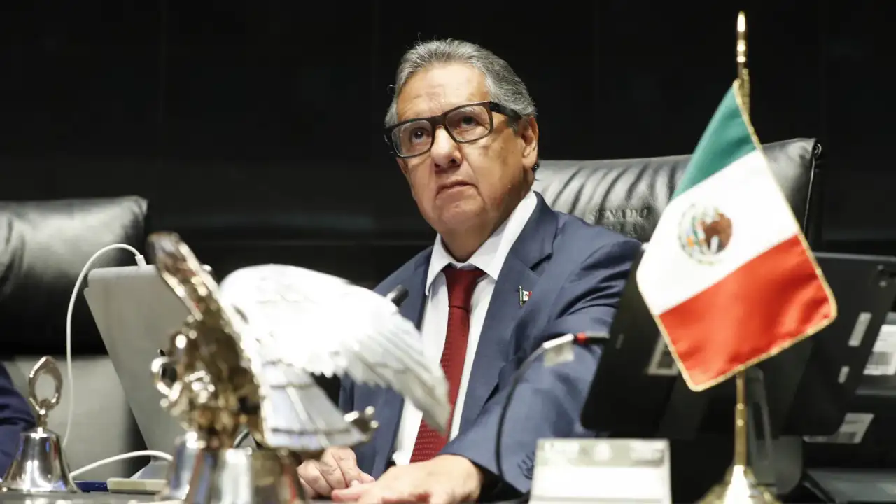 Sesión del Senado de la República durante una discusión legislativa