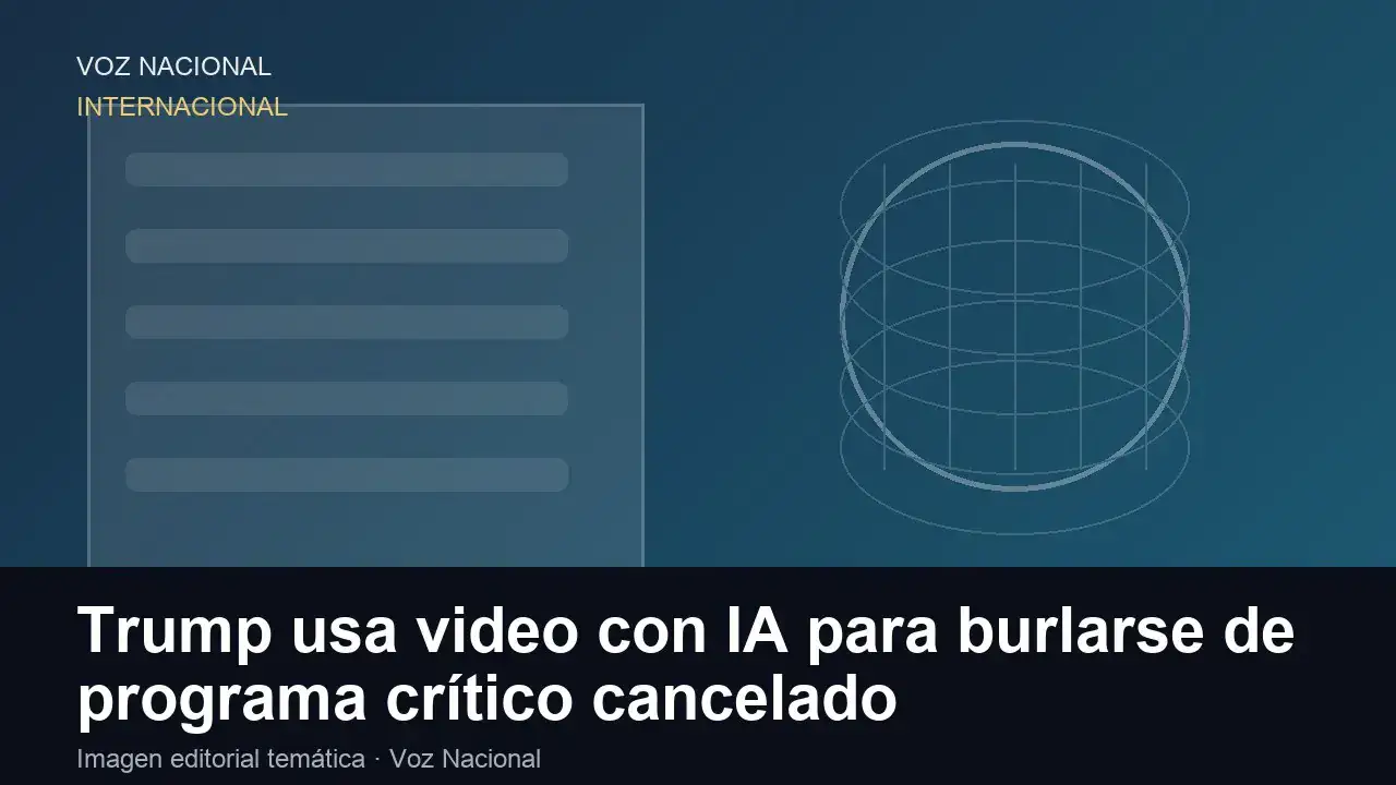 Imagen editorial de apoyo para la nota: Trump busca extender vigilancia digital a extranjeros durante el Mundial 2026