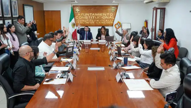 Sesión de cabildo en Cuautitlán Izcalli