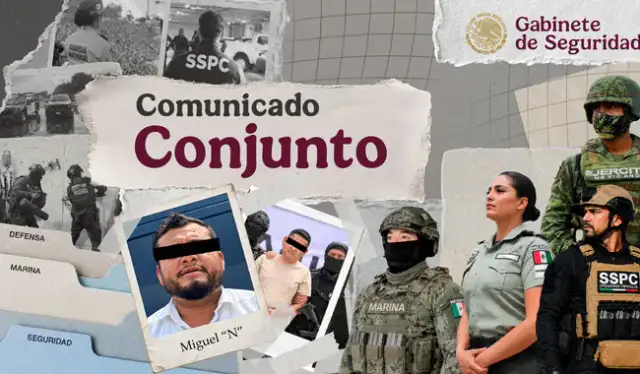 Fuerzas de seguridad durante un operativo en Oaxaca