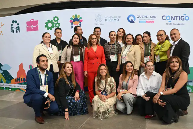 Stand de Guanajuato en el Congreso Nacional de la Industria de Reuniones 2026