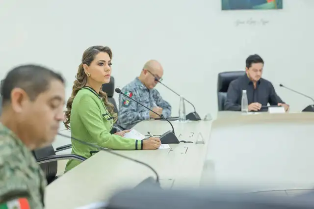 Reunión de seguridad en Chilpancingo, Guerrero
