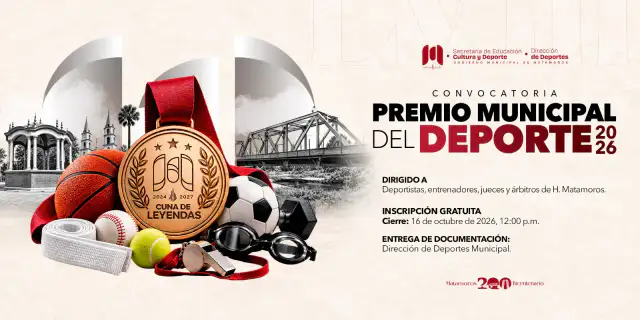 Deportistas y entrenadores durante una competencia en Matamoros, Tamaulipas