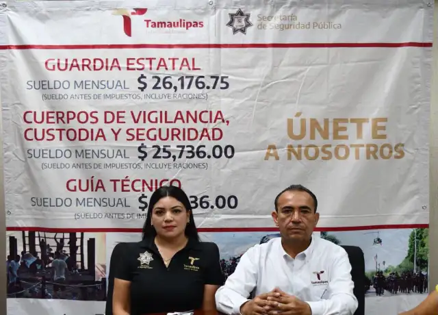 Convocatoria de reclutamiento de la Guardia Estatal de Tamaulipas
