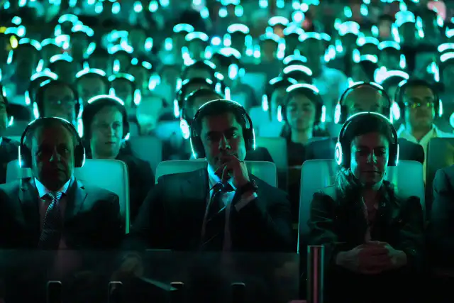 Participantes durante la inauguración del congreso nacional de la industria de reuniones en Querétaro