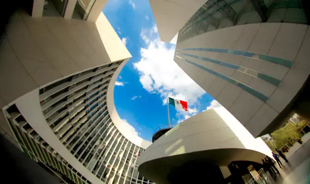 Sesión del Senado de la República en el Palacio Legislativo