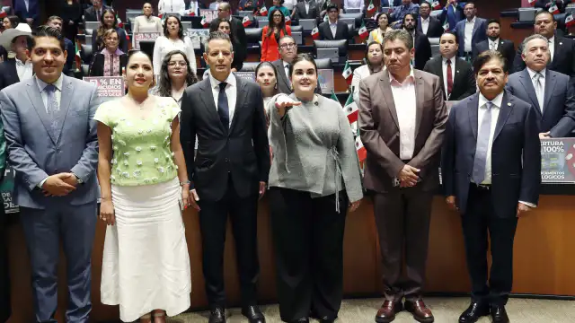 Sesión del Senado de la República durante la ratificación del nombramiento