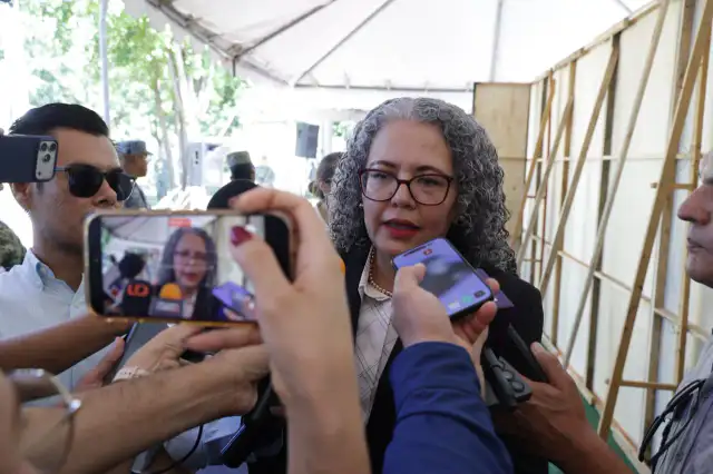 Personas reunidas en un acto público en Culiacán, Sinaloa