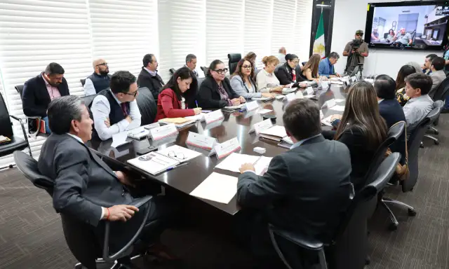 Sesión de la Junta de Gobierno de los Servicios de Salud de Zacatecas