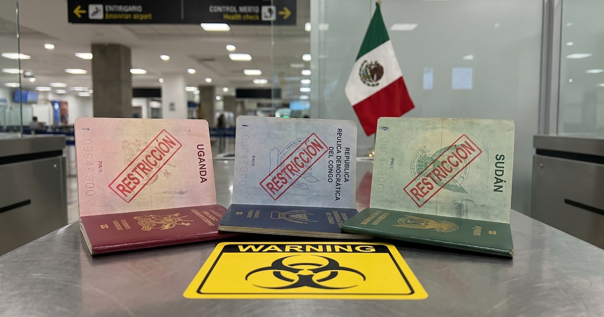 México restringe ingreso a viajeros de tres países por alerta de ébola rumbo al Mundial