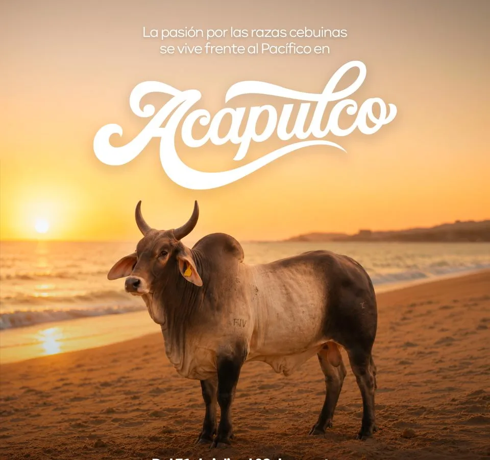 Acapulco será sede de la LXII Exposición Nacional de Ganado Cebú