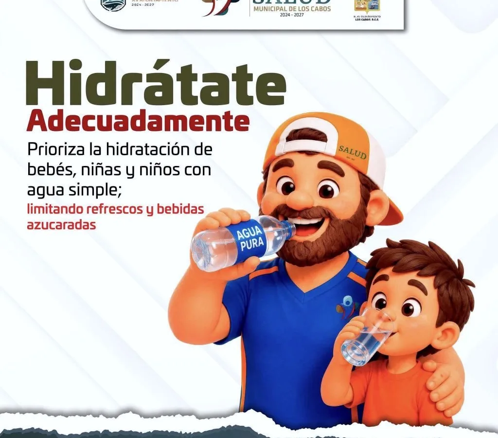 Ante calor extremo, Salud Municipal de Los Cabos llama a prevenir golpes de calor