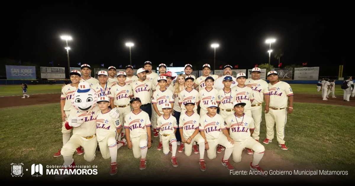 Arranca en Matamoros la Serie Nacional de Ligas Pequeñas de Béisbol con 14 equipos