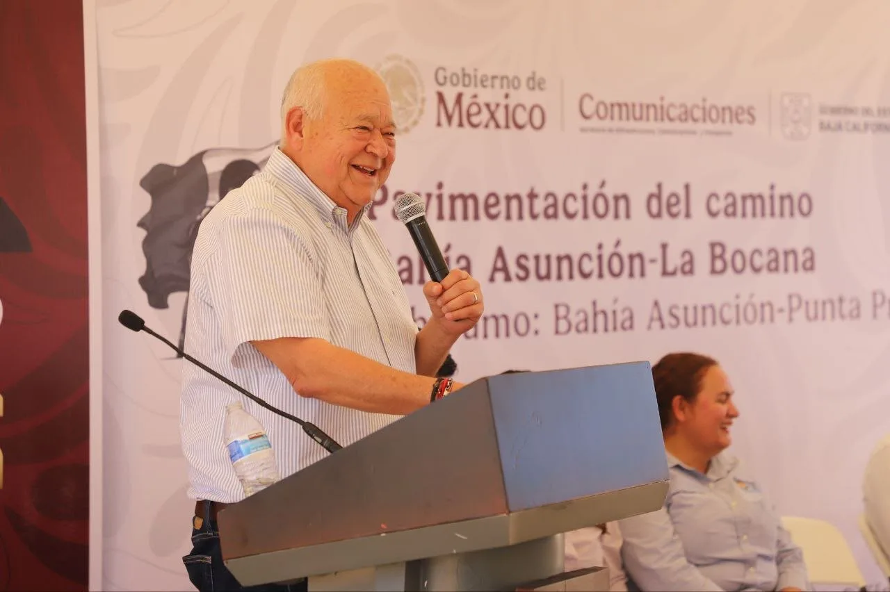 Arranca pavimentación de carretera Bahía Asunción-Punta Prieta en BCS