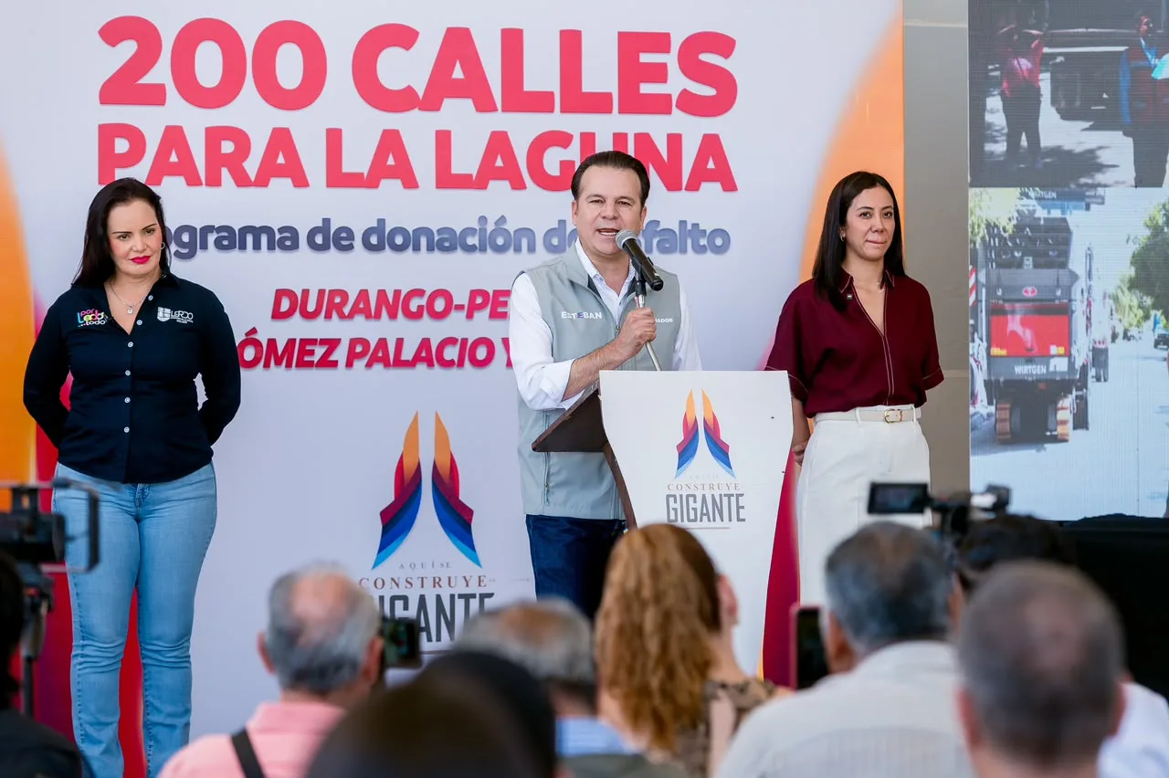 Arranca rehabilitación de 203 calles en La Laguna con inversión de 24 millones