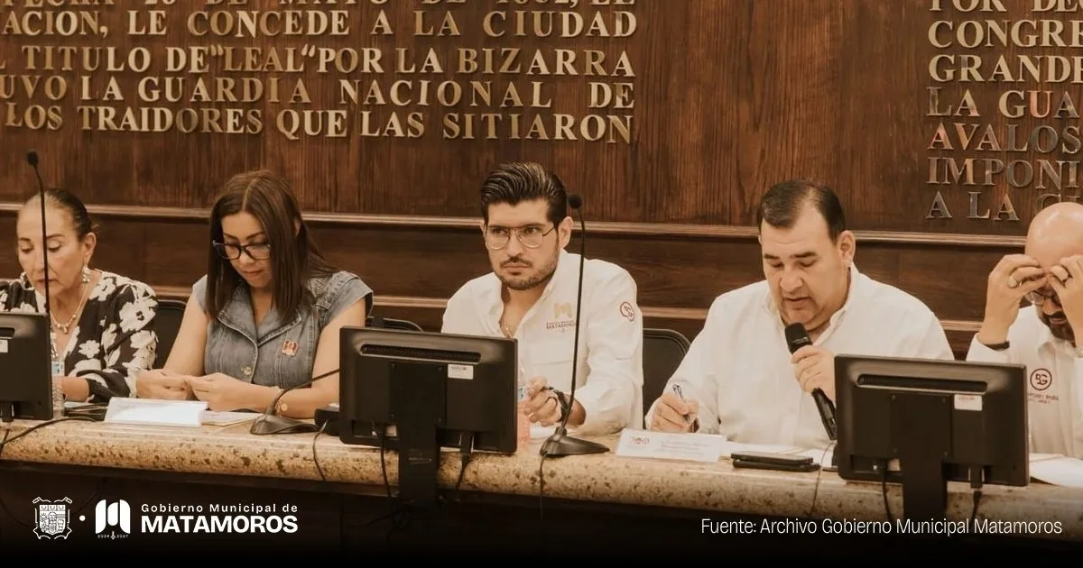 Cabildo de Matamoros aprueba proyectos de infraestructura y mediación para ocho colonias