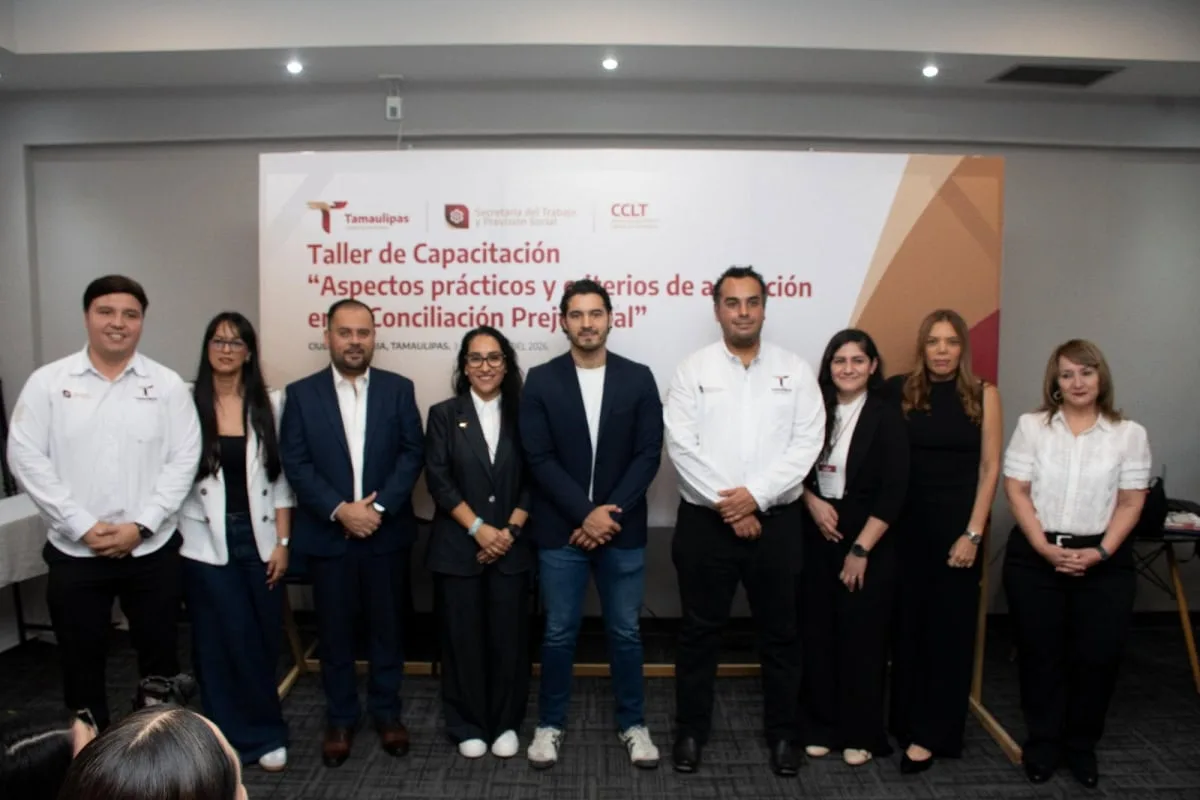 Capacitan a conciliadores en Tamaulipas para agilizar conflictos laborales