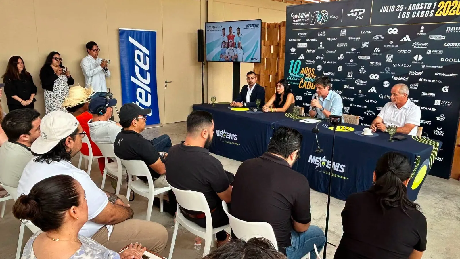 Con récord de asistentes, torneo de tenis en Los Cabos cumple una década