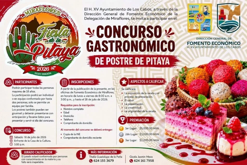 Concurso de postre de pitahaya en Miraflores busca impulsar gastronomía local