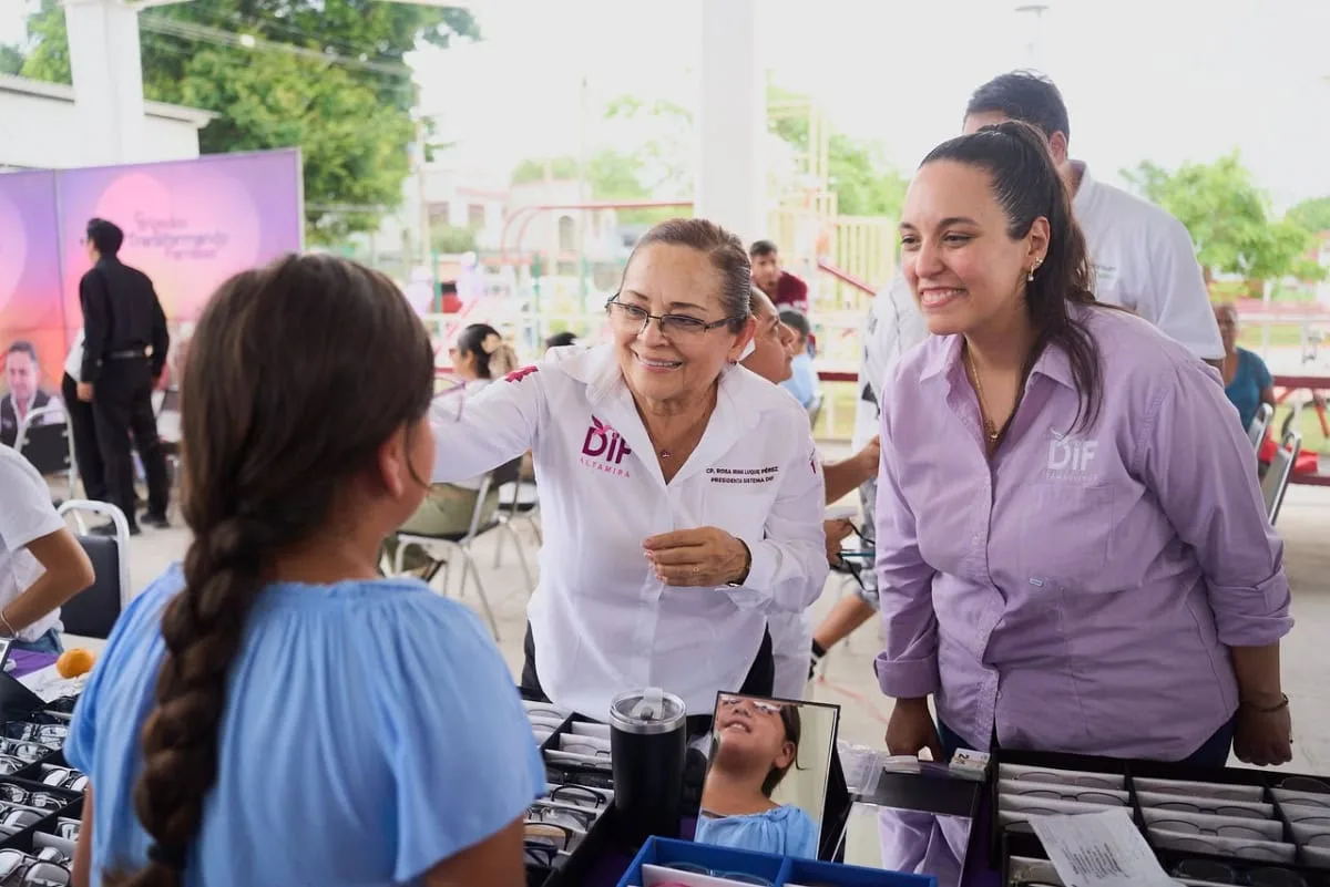Corredor de la Salud de DIF Tamaulipas atiende a 600 personas en Altamira