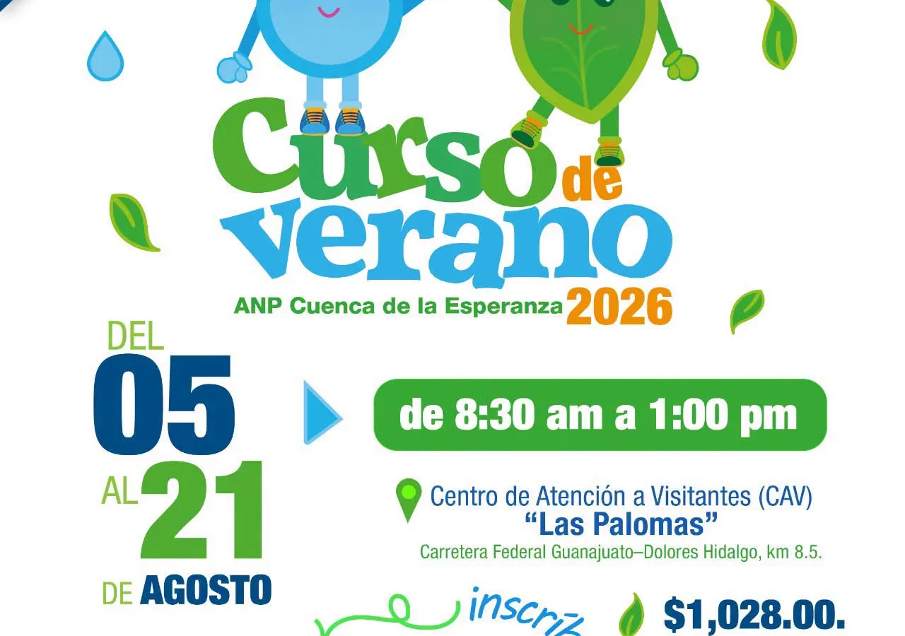 Curso de verano gratuito en Guanajuato busca formar a niños como guardianes ambientales