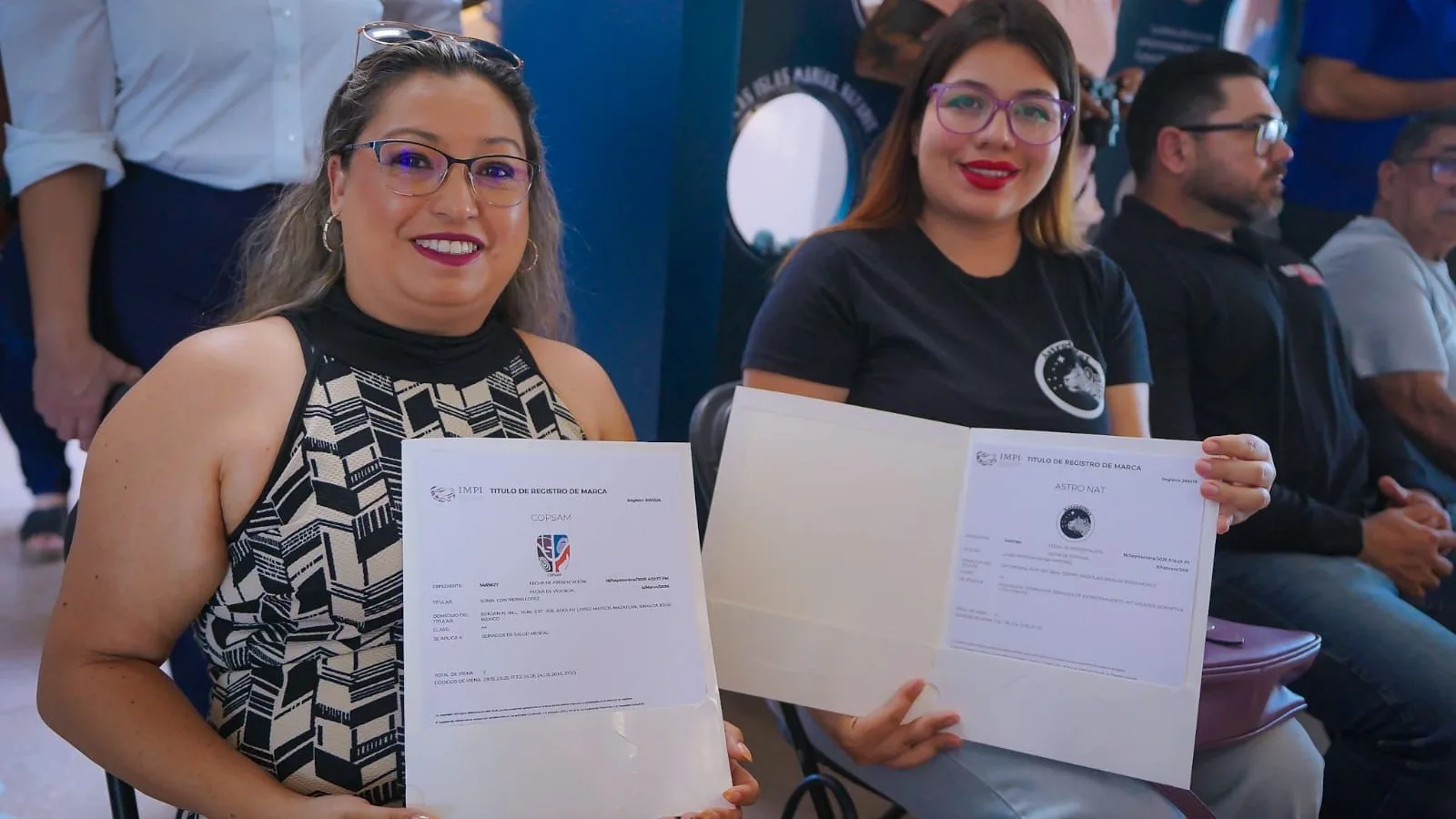 Entregan 88 registros de marca a emprendedores de Mazatlán con subsidio del 90%