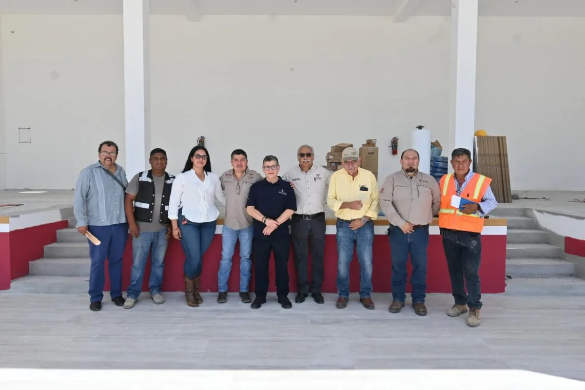 Estación cuarentenaria La Gloria: supervisan avances en Mainero, Tamaulipas