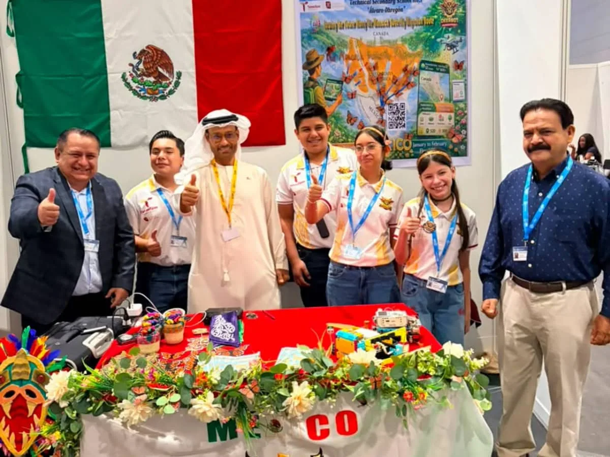 Estudiantes de Tamaulipas logran quinto lugar mundial en robótica e inteligencia artificial