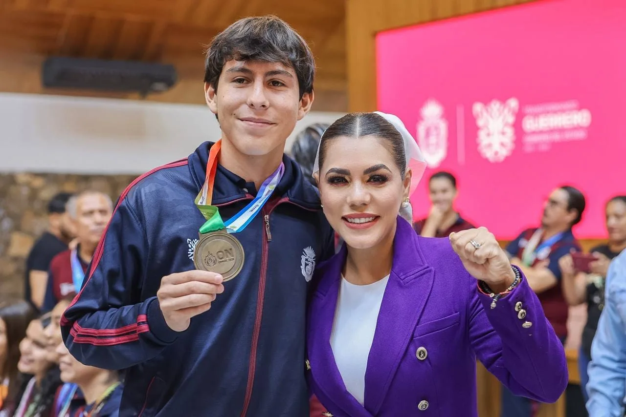 Evelyn Salgado anuncia estímulos para medallistas guerrerenses de CONADE 2026