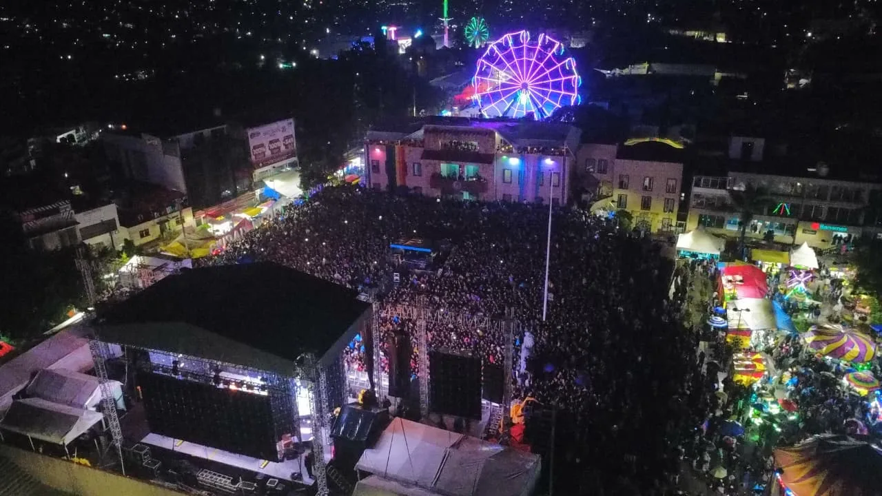 Feria Patronal en Nicolás Romero reúne a más de 100 mil asistentes con eventos gratuitos