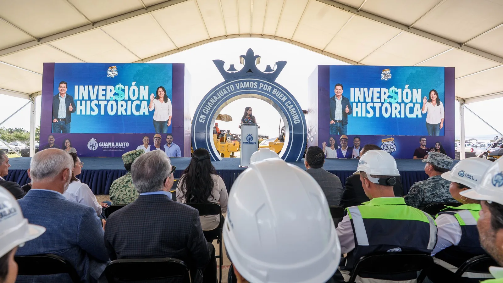 Guanajuato destina 939.7 mdp a conservación de carreteras; gobernadora presenta plan 2026