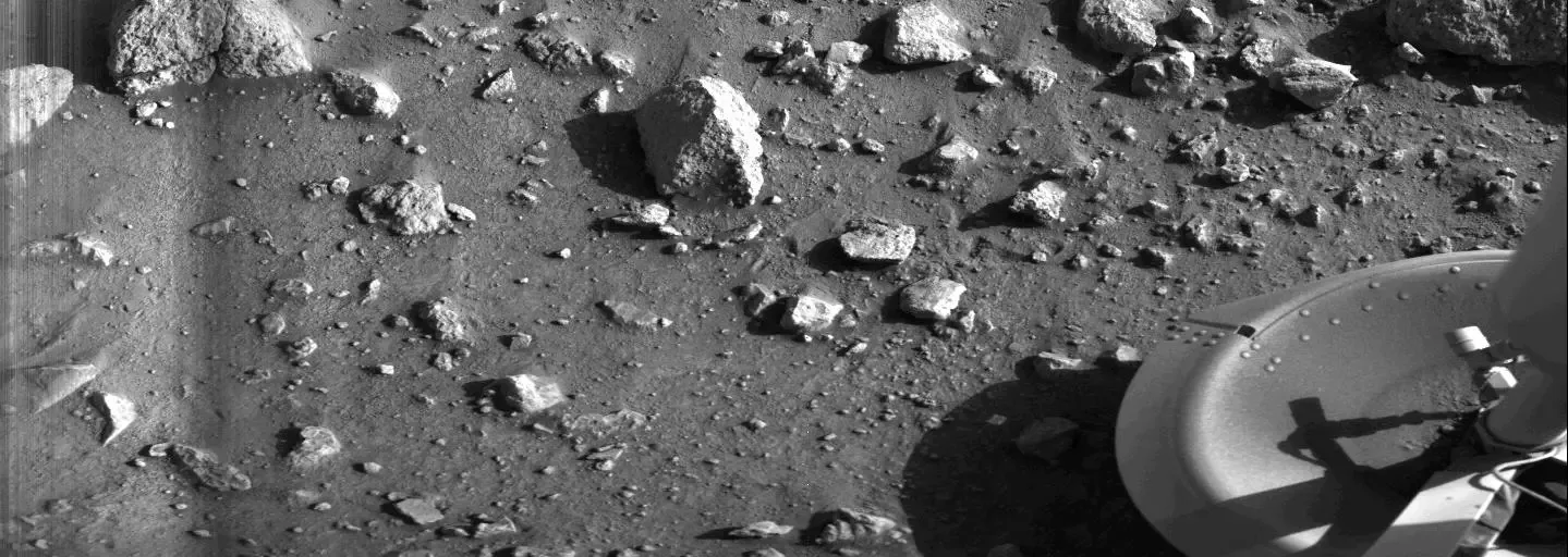 Hace 50 años: la primera imagen de la superficie de Marte desde el Viking 1