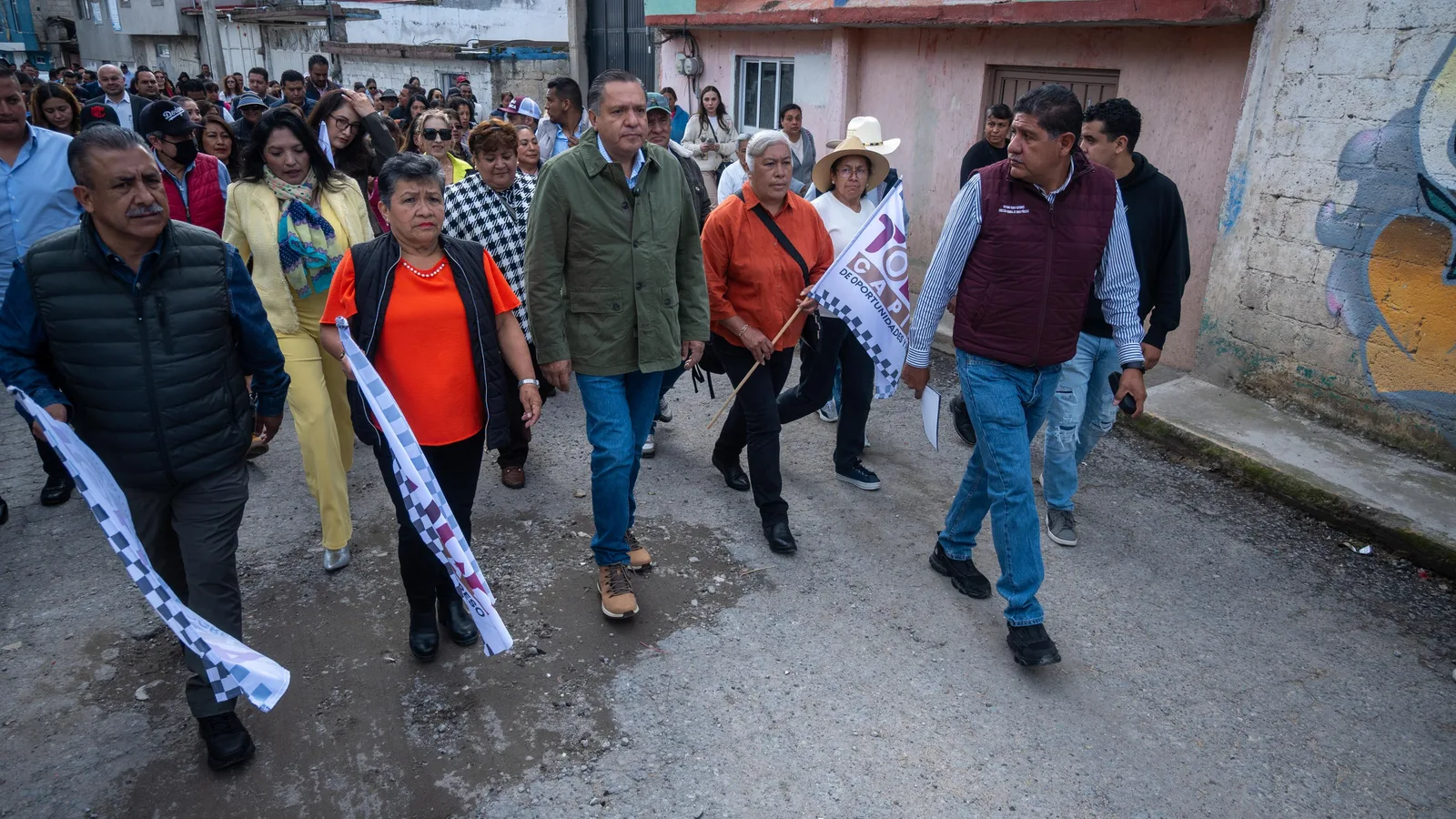 Inician segunda etapa de pavimentación en Cacalomacán; beneficiará a más de 8 mil habitantes