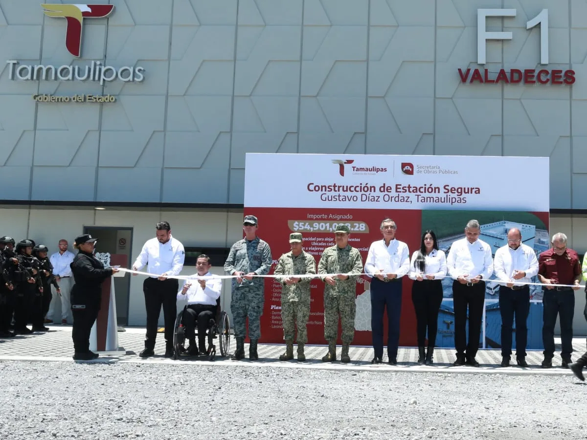 Invierte Tamaulipas 223 mdp en cuatro Estaciones Seguras en la frontera