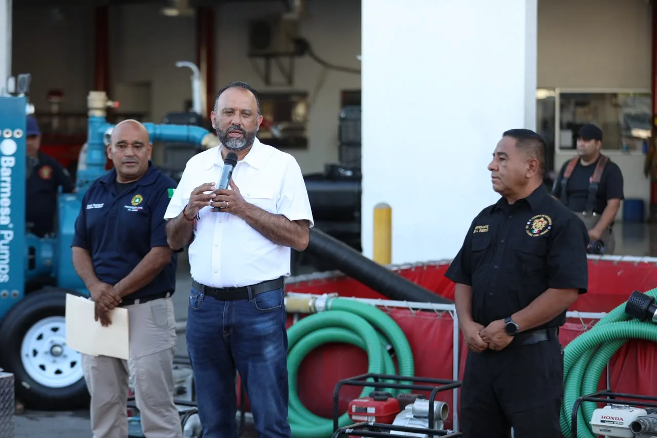 Invierten 4.2 millones en bombas de succión para atender inundaciones en Juárez