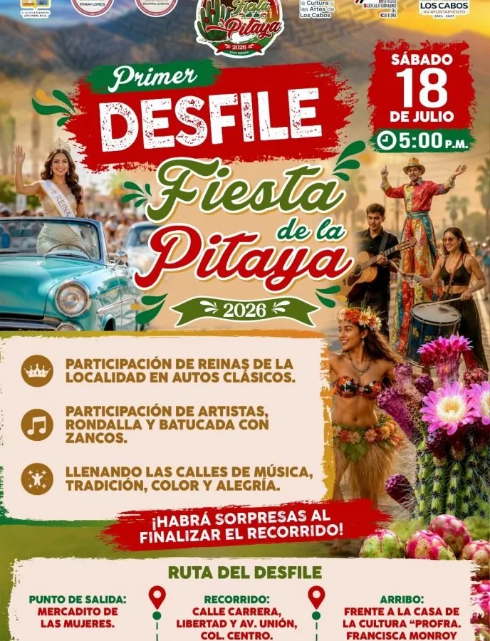 Miraflores se alista para el primer desfile de la Fiesta de la Pitaya 2026