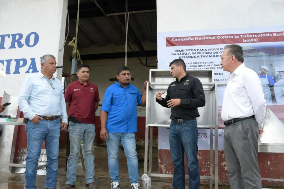 Modernizan rastro municipal de Ocampo con equipo especializado para mejorar inocuidad