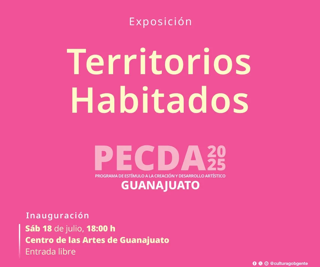 Muestra PECDA Guanajuato 2025 exhibe 42 proyectos artísticos en el CEARG