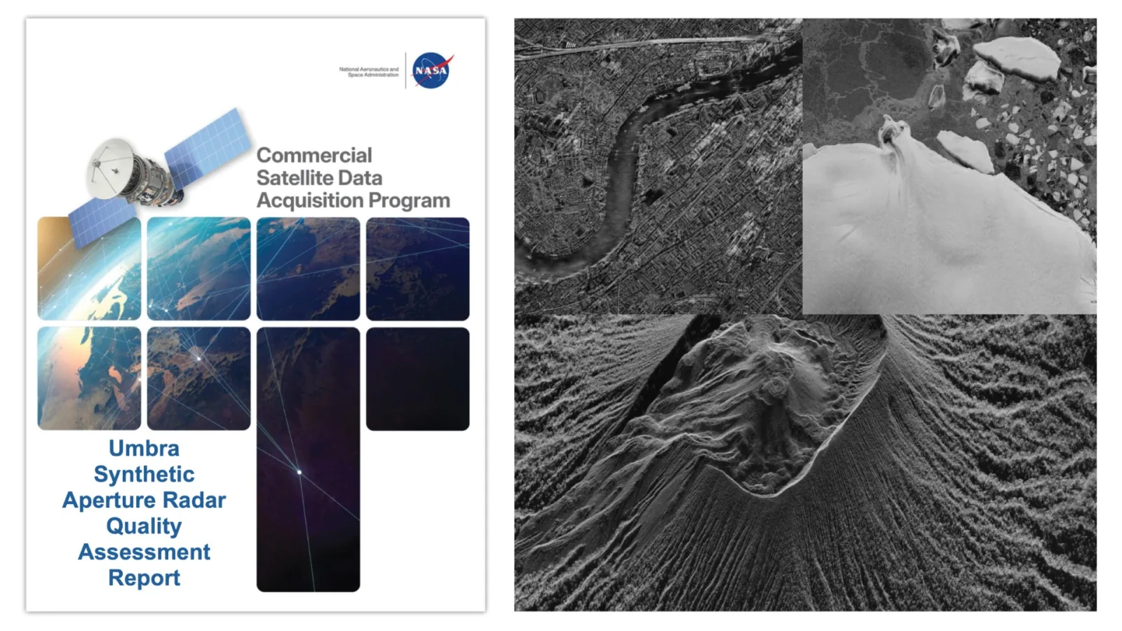 NASA evalúa datos SAR comerciales: Umbra muestra fortalezas y debilidades