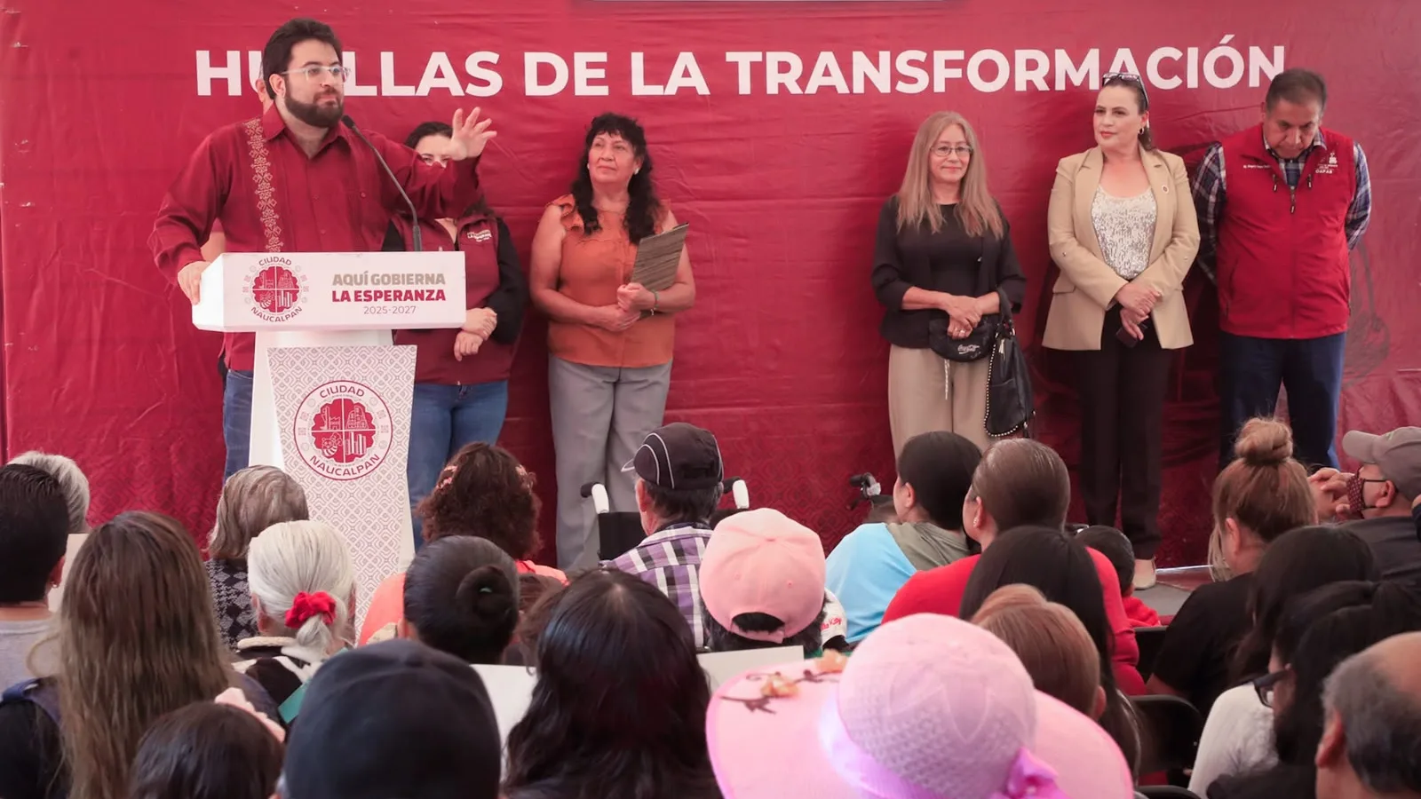 Naucalpan entrega rehabilitación de espacios públicos en Ampliación Mártires de Río Blanco