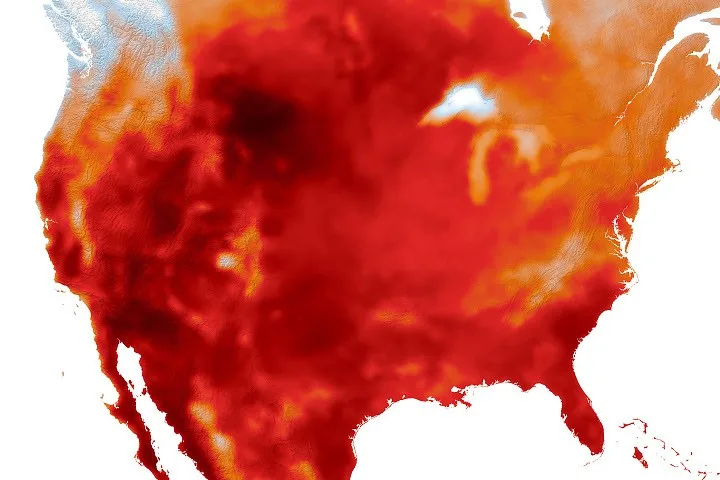 Ola de calor extremo rompe récords en el oeste de Estados Unidos