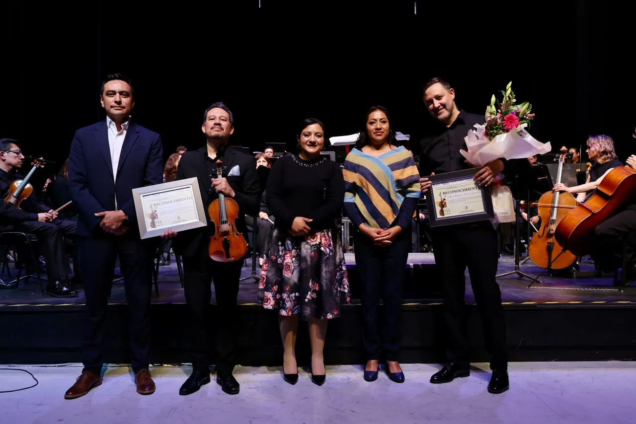 Orquesta Sinfónica del Edomex cierra temporada con lleno total en Chimalhuacán