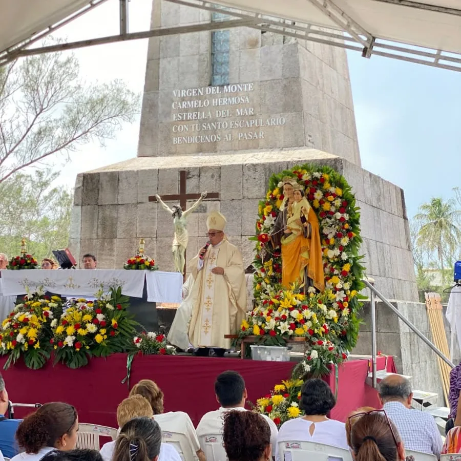 Procesión náutica de la Virgen del Carmen une a cientos en el río Pánuco