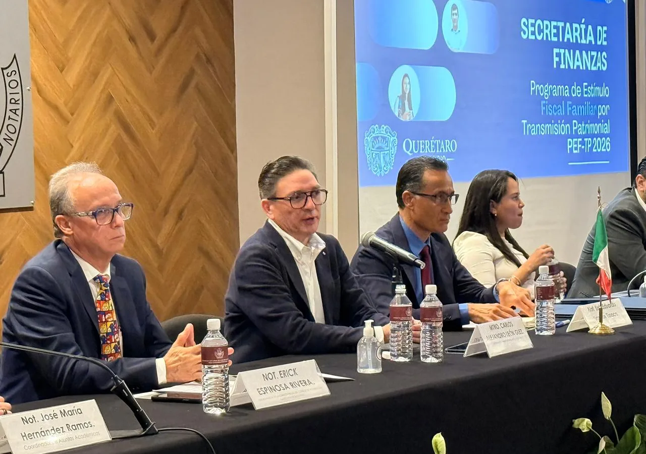 Querétaro presenta a notarios descuentos fiscales para regularizar herencias y donaciones