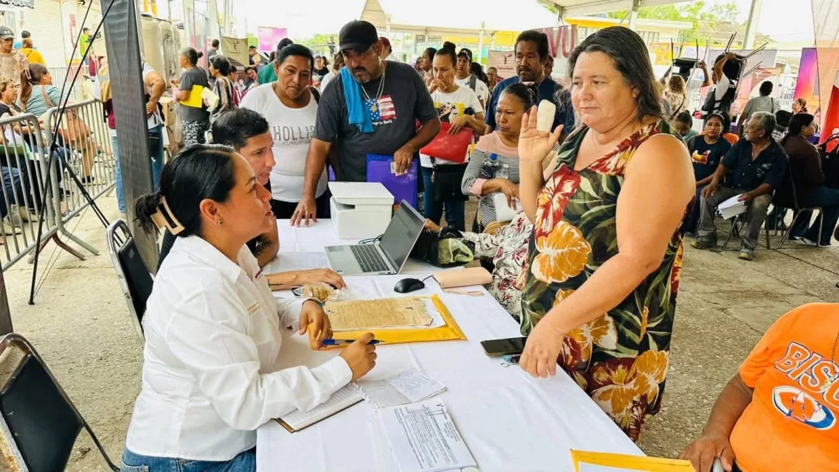 Registro Civil de Tamaulipas lleva servicios a comunidades vulnerables con brigadas itinerantes